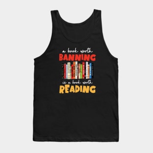 Read Banned Books Tank Top